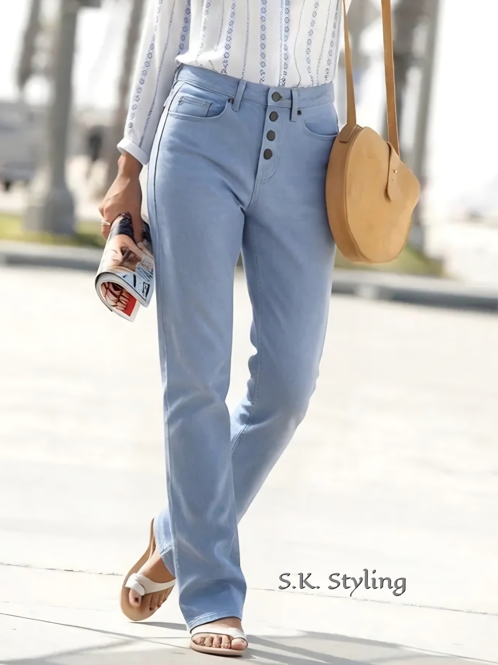 No Boundaries High Waisted Button Fly Skinny Jeans Light Wash size 7  (26×29)